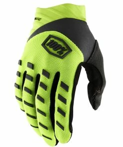 100% Airmatic Handschoenen - Fluo Geel